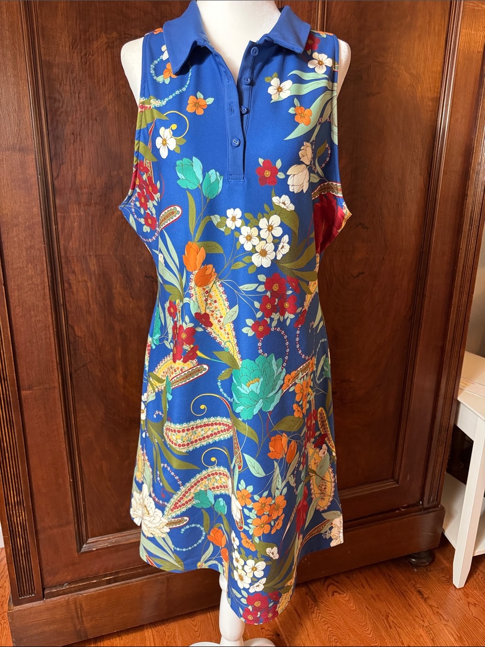 Johnny Was Active Polo Tank Tennis Dress